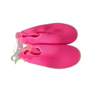 Sun Squad Corbin Pink Mesh Water Shoes Kids Size S 13/1 Slip On Beach Pool